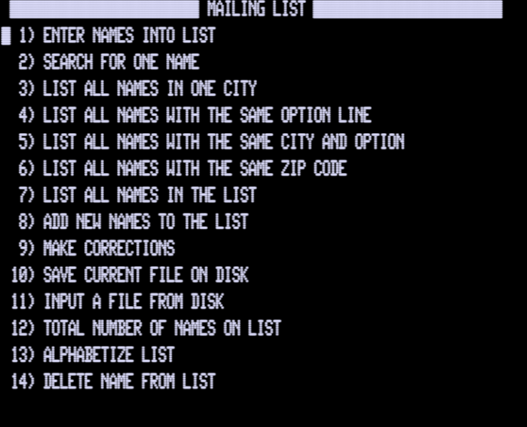 Screen shot